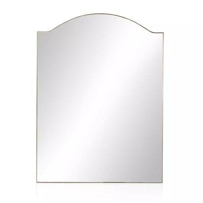 228729-002 Jaques Floor Mirror in Antique Brass