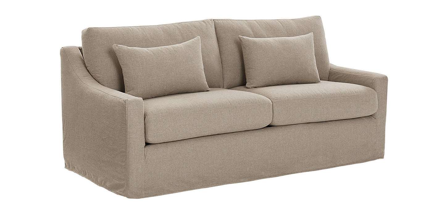 Benton Sectional Series in Wexford Navy (2-seat LSF Sofa, RSF Chaise) (standard cushions)