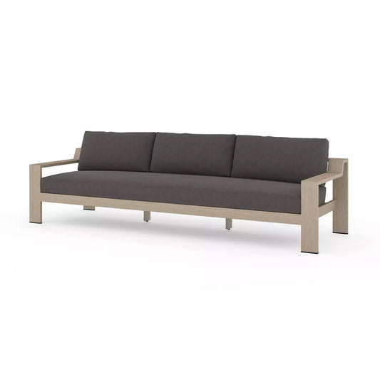 Monterey Outdoor Sofa, Washed Brown