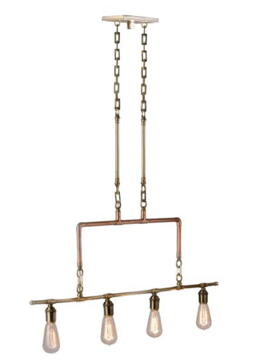 LCO-IH-501 Copper and Brass Chandelier