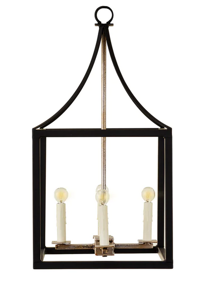 LCO-263-CSTM CUSTOM PICKNEY LANTERN 14 w x 20 H in Old Gold Finish