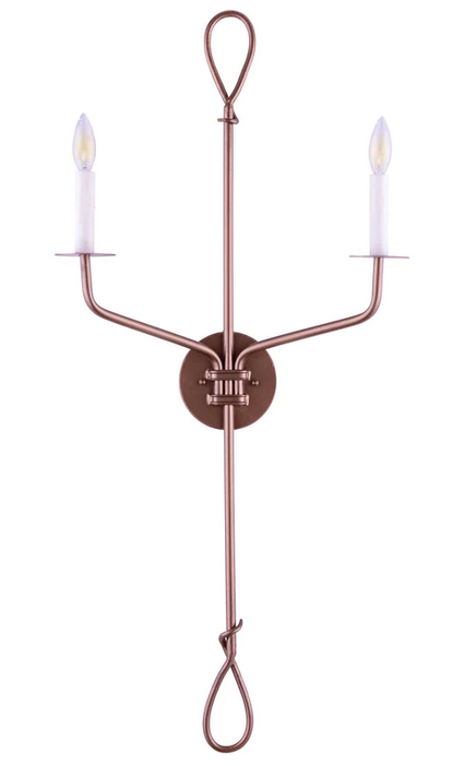 LCO-282 Sconce in Old Gold, Application: Front Staircase