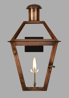 GT27G Georgetown Gas Lantern Sconce