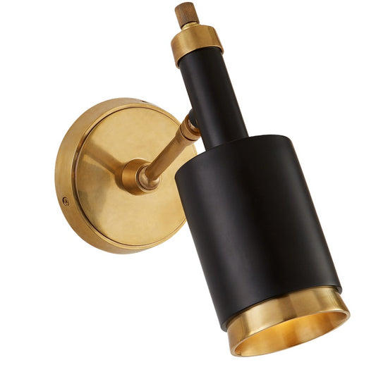 TOB 2097HAB/BLK Anders Small Articulating Wall Light