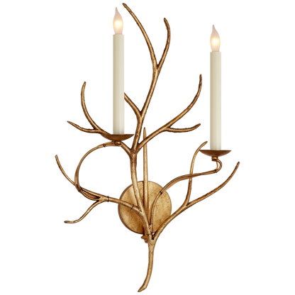CHD 2470GI Branch sconce in Gilded Iron