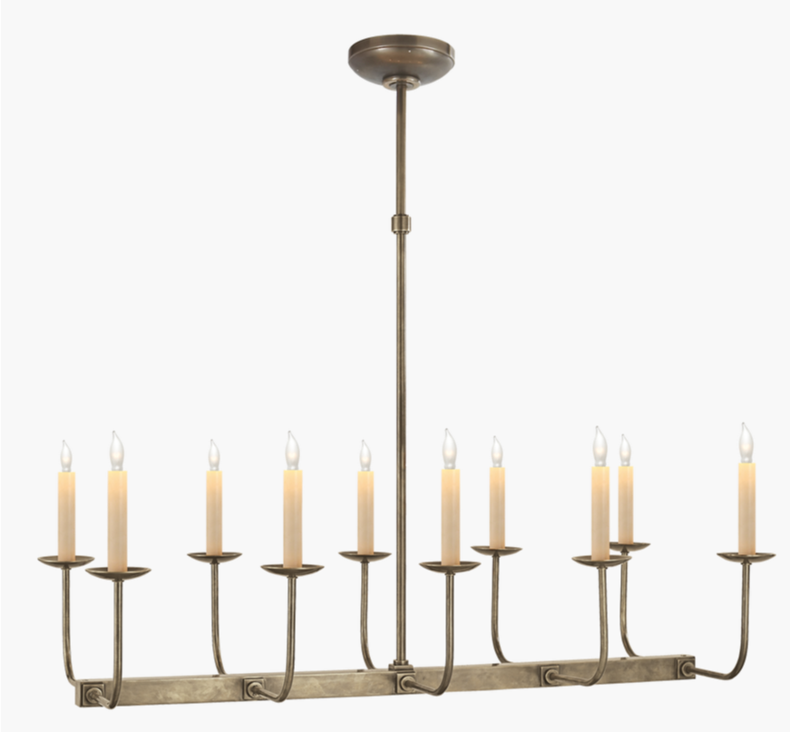 SL 5863AN Linear Branched Chandelier