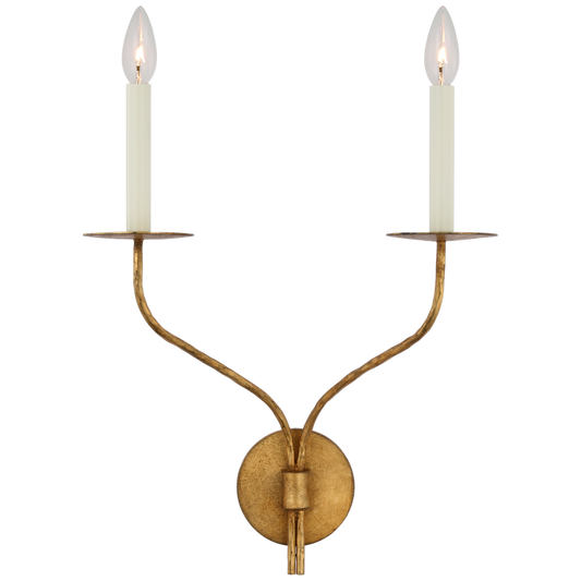 S 2752GI Belfair Large Double Sconce